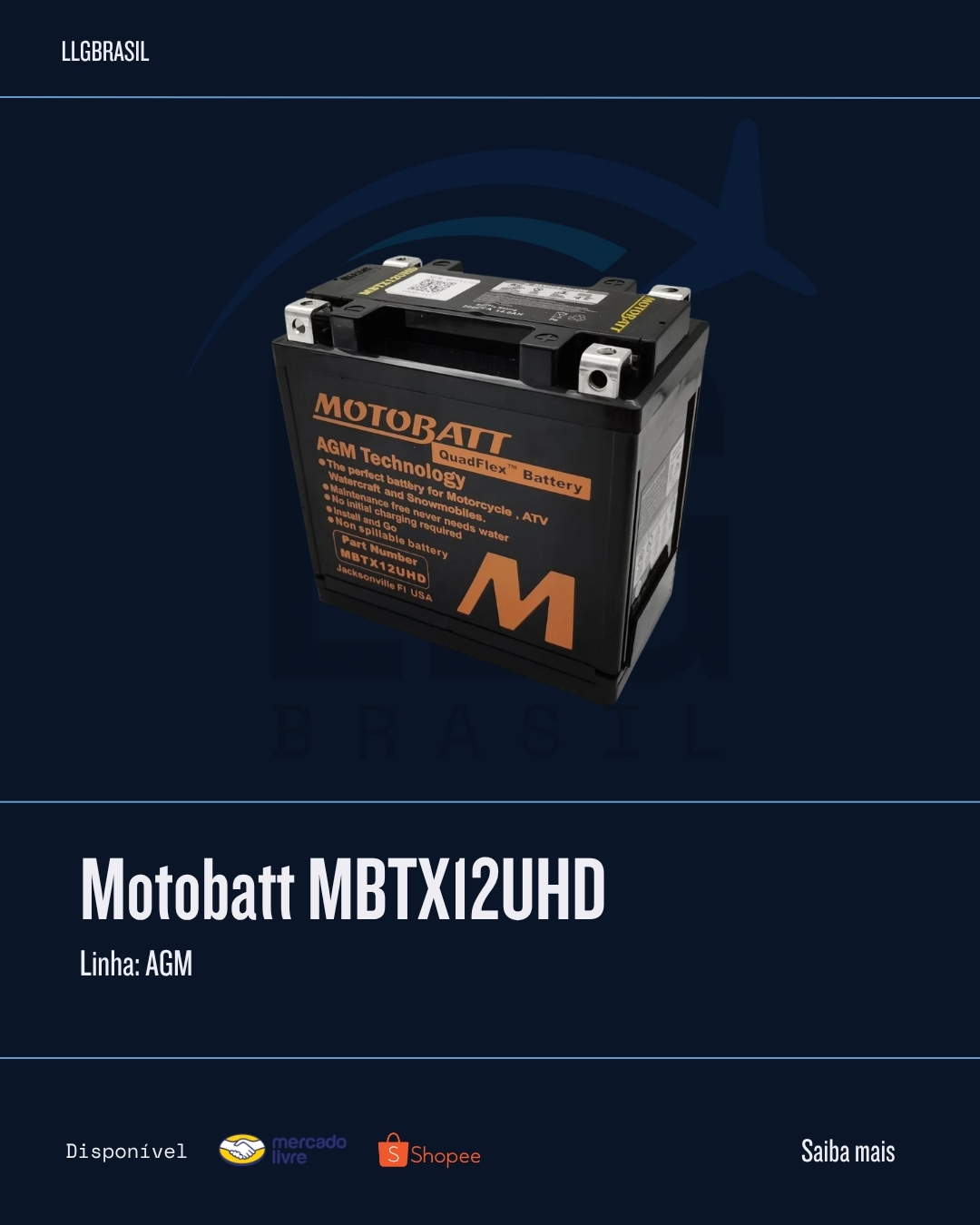 Motobatt MBTX12UHD